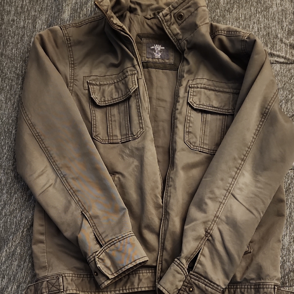 Urban Pipeline Green Military Field Jacket